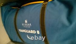 Hi Gear Vanguard 8 Nightfall 8 Person- 2 Bedrooms-Large Living Area Tent