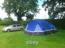 Hi Gear Voyager 6 Tent and Porch Set with Ground Sheet and Carpet