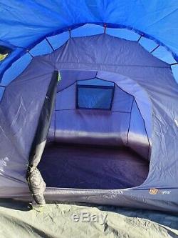 Hi-gear 6 person family tent with large porch extension