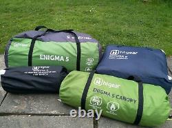 High Gear Enigma 5 berth LARGE Family Tent Bundle EXCELLENT USED CONDITION