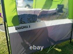 High Gear Enigma 5 berth LARGE Family Tent Bundle EXCELLENT USED CONDITION