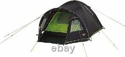 High Peak Talos 3 Man Tent in Dark Grey/Green