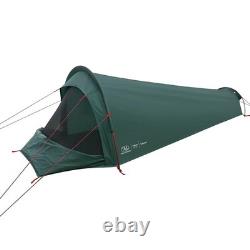 Highlander Falcon 1 Person Bivvy Tent Lightweight Solo Shelter Pine Green