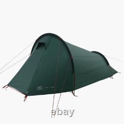 Highlander RESPITE 1 Person Waterproof Tunnel Tent Pine Green Camping TEN167-PG