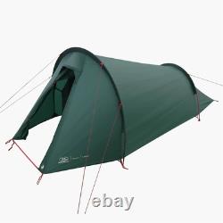 Highlander RESPITE 1 Person Waterproof Tunnel Tent Pine Green Camping TEN167-PG