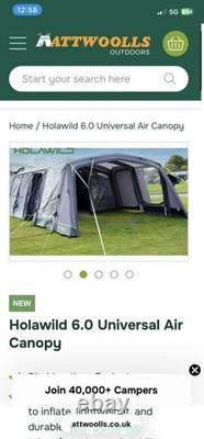 Holawild 6.0 Universal Air Canopy Brand New