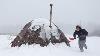 Hot Tent Winter Storm Camping 50cm Of Snow Bereg Up 5 U0026 Fireplace Wood Stove