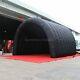 Hot Sale Cheap Waterproof Black Inflatable Tunnel Tent Small Inflatable Stage