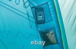 House Party 4 Person Outdoor Camping Tent Large Expandable Space & Easy Setup