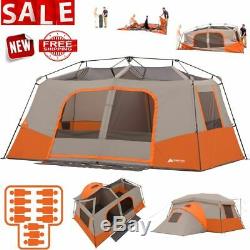 INSTANT POP UP CAMPING TENT Family Cabin Hiking Outdoor Shelter 11 Person Trail