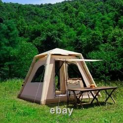 Inflatable Air Tent 2.2M x 2.2M Camping Shelter Quick Setup Family Tent with pump