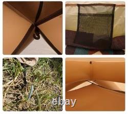 Inflatable Air Tent 2.2M x 2.2M Camping Shelter Quick Setup Family Tent with pump