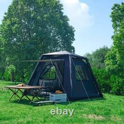 Inflatable Air Tent 2.2M x 2.2M Camping Shelter Quick Setup Family Tent with pump