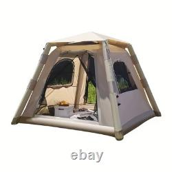 Inflatable Air Tent 2.2M x 2.2M Camping Shelter Quick Setup Family Tent with pump