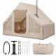 Inflatable Camping Tent 4-6 Person With Pump Windproof 4 Season Waterproof Uk