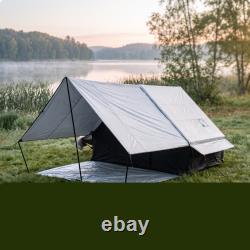 Inflatable Camping Tent with Canopy Waterproof Inflatable Tent Large