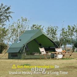Inflatable Camping Tent with Hand Pump, Easy Assemble Waterproof Windproof Outdo