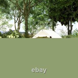 Inflatable Camping Tent with Pump, 2-4 Person Glamping Tent