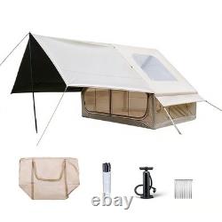 Inflatable Pop-Up Camping Tent 4-6 People Instant Setup Outdoor Blow Up Air Tent