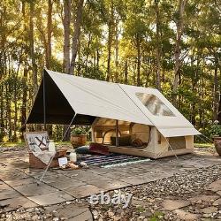 Inflatable Pop-Up Camping Tent 4-6 People Instant Setup Outdoor Blow Up Air Tent