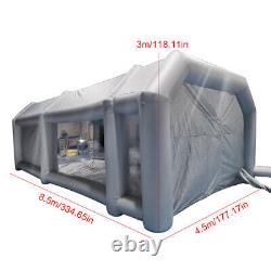 Inflatable Spray Booth Tent Durable Large Automobile Painting Wash Room For Car