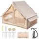 Inflatable Tent, 2-6 Person Glamping Camping Tent, 300d Oxford Waterproof Uv