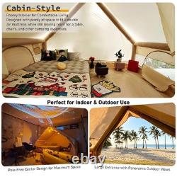 Inflatable Tent, 2-6 Person Glamping Camping Tent, 300D Oxford Waterproof UV