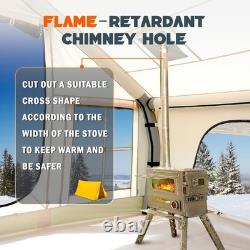 Inflatable Tents for Camping, Blow Up Tent & Hand Pump Stove Jack 6 Person