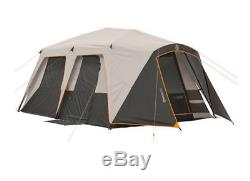 Instant Cabin Tent Bushnell 9 Person 15'x9' Outdoor Large Family Camping Shelter