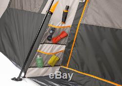 Instant Cabin Tent Bushnell 9 Person 15'x9' Outdoor Large Family Camping Shelter