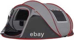 Instant Pop Up Camping Tent 4-5 Person Tents Automatic Set Up Tent in 3 Seconds