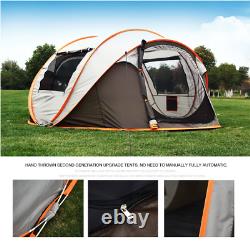 Instant Pop-Up Camping Tent Family Hiking Outdoor Basic 5-8 Person Quality