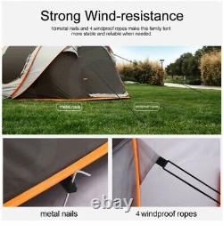 Instant Pop-Up Camping Tent Family Hiking Outdoor Basic 5-8 Person Quality