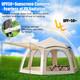 Instant Pop-up Camping Tent With Uv Protection For 4 People, 6pc Accessories Set