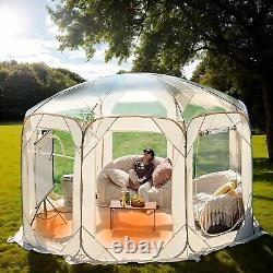 Instant Pop-Up PVC Clear Bubble Tent Dome Shelter Weather Proof Pod Sports Tent