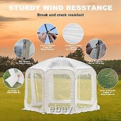 Instant Pop-Up PVC Clear Bubble Tent Dome Shelter Weather Proof Pod Sports Tent