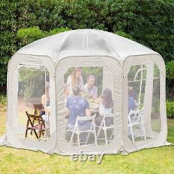 Instant Pop-Up PVC Clear Bubble Tent Dome Shelter Weather Proof Pod Sports Tent