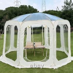 Instant Pop-Up PVC Clear Bubble Tent Dome Shelter Weather Proof Pod Sports Tent