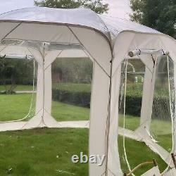 Instant Pop-Up PVC Clear Bubble Tent Dome Shelter Weather Proof Pod Sports Tent