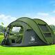 Instant Pop Up Tent 3-4 Person Family Tent Breathable Outdoor Camping Hiking