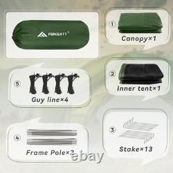 Instant Setup Lightweight Dome Tent for 2-4 Perfect for All Season Adventures