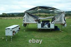 Jamet Louisiana 6 Berth Trailer Tent/Portable Kitchen/Large Lockable Storage Box