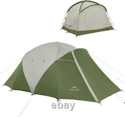 KOTA 4/6 Person Large Family Tent Double Layer Camping Tent with UK