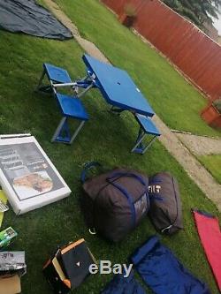 Kalahari 10 man tent, ideal Large Family Tent. With beds kitchen and lots more