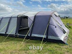 Kampa Bergen 6 Air Tent, with additional Carpet & Footprint