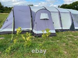 Kampa Bergen 6 Air Tent, with additional Carpet & Footprint