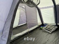 Kampa Bergen 6 Air Tent, with additional Carpet & Footprint