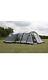 Kampa Bergen 6 Berth Large Air Pro Person Man Family Inflatable Tent