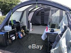 Kampa Bergen 6 Berth Large Air Pro person man family inflatable tent