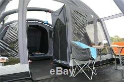 Kampa Bergen Air Pro 6 Family Tent (with additional carpet and bedroom inner)